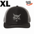 XL Richardson Black/Charcoal Snap Back Cap - Bobcat Head