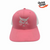 Richardson Hot Pink/White Snap Back Cap - Bobcat Head