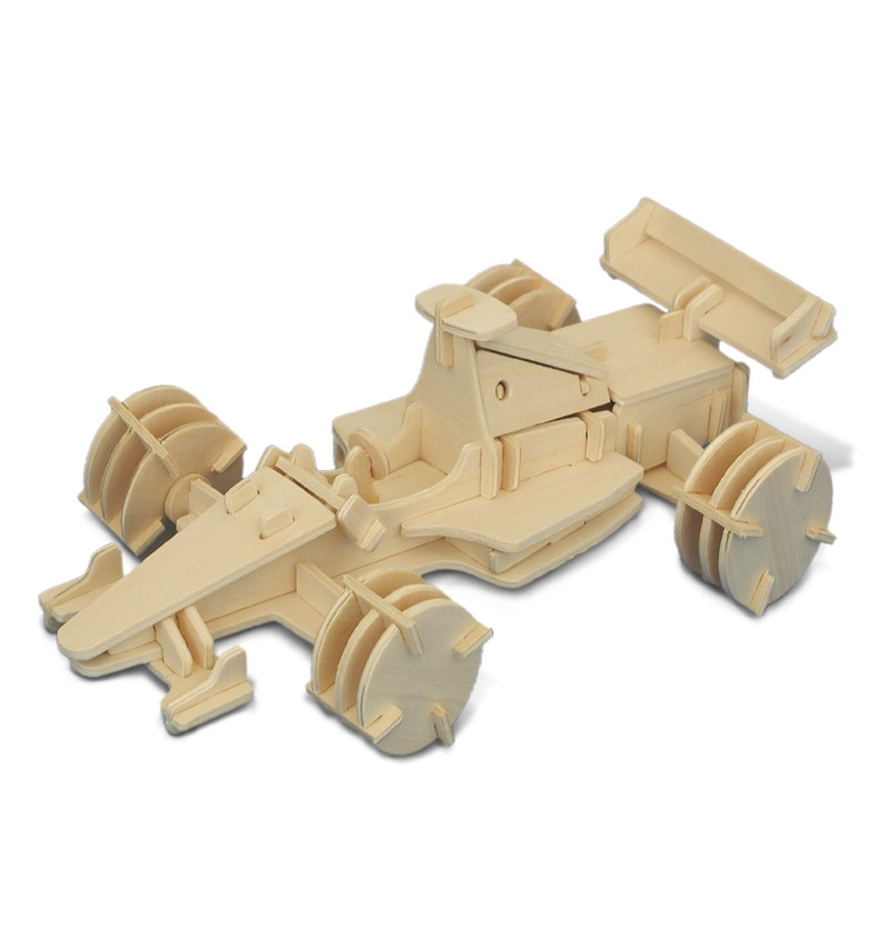 Race Car 3D Puzzle - VisitNorfolk Mermaid Market