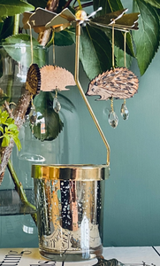 Hedgehog Candle Carousel Hedgehog Candle Carousel