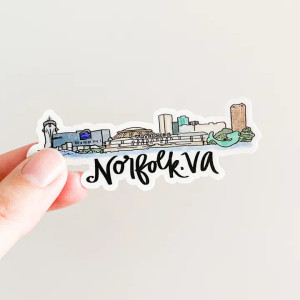 Skyline Sticker 