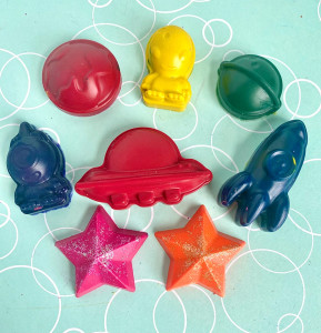 Crayons Outer Space