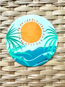 Sunny Sea Sticker