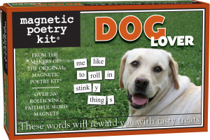 Dog Lover Magnetic Poetry Kit Dog Lover Magnetic Poetry Kit