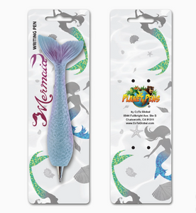 Sparkle Blue Mermaid Pen