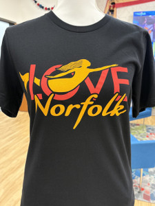 Norfolk Love Mermaid T-Shirt