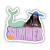 Summer Mermaid Sticker