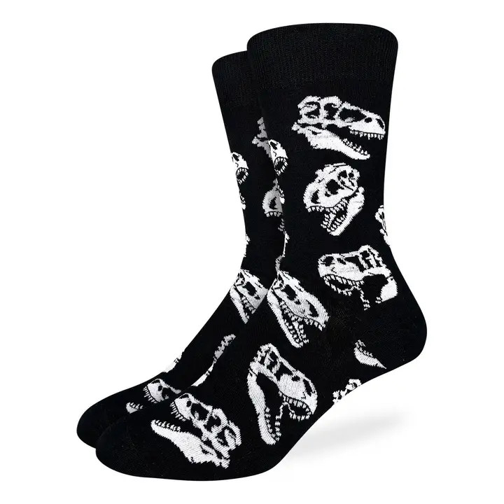 Dinosaur Skull Socks
