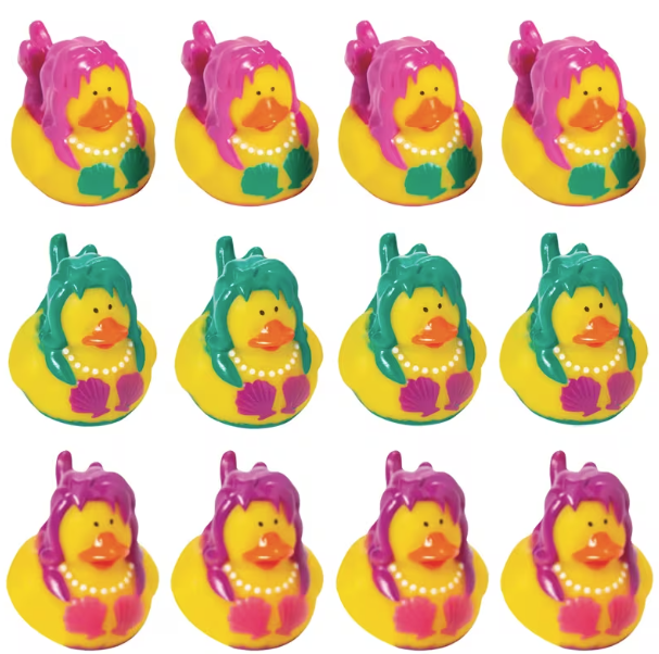 Small Mermaid Rubber Duck