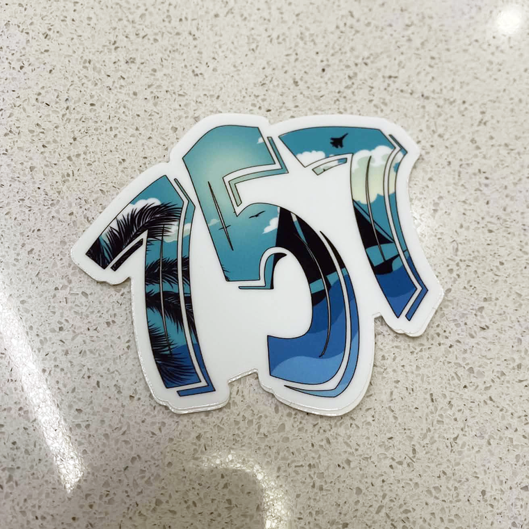 757 Sticker