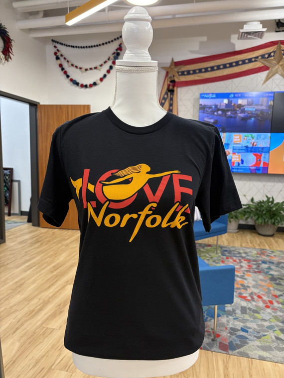 Norfolk Love Mermaid T-Shirt