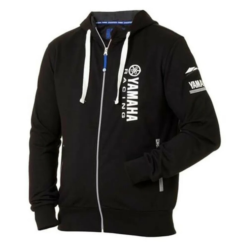YAMAHA PADDOCK BLUE NATORI HOODIE - BLACK