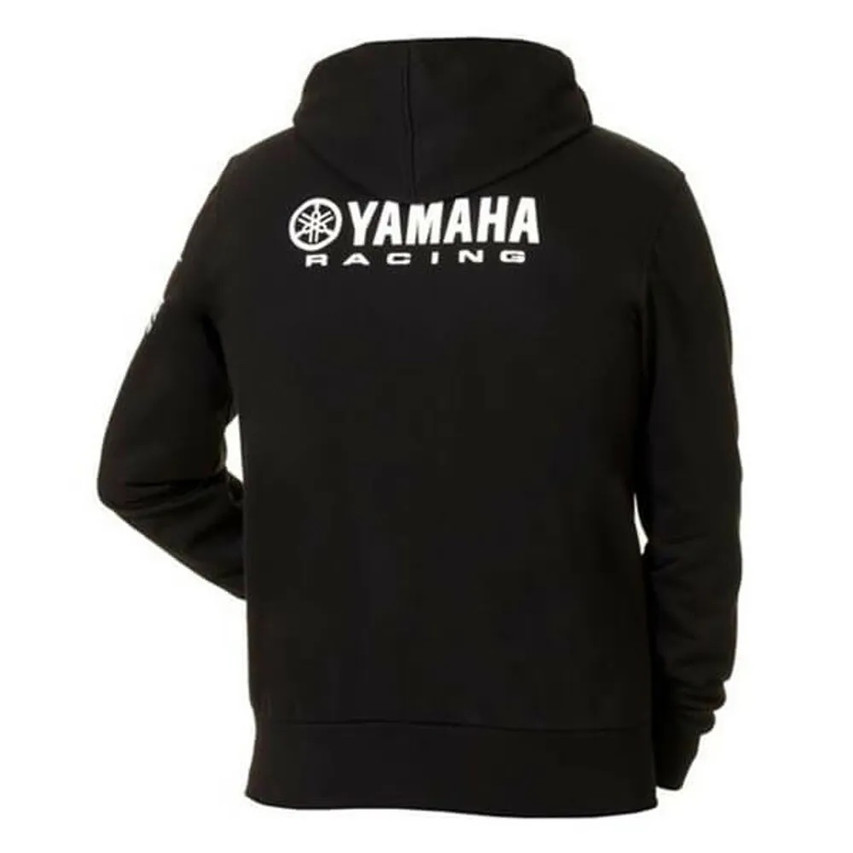 YAMAHA PADDOCK BLUE NATORI HOODIE - BLACK