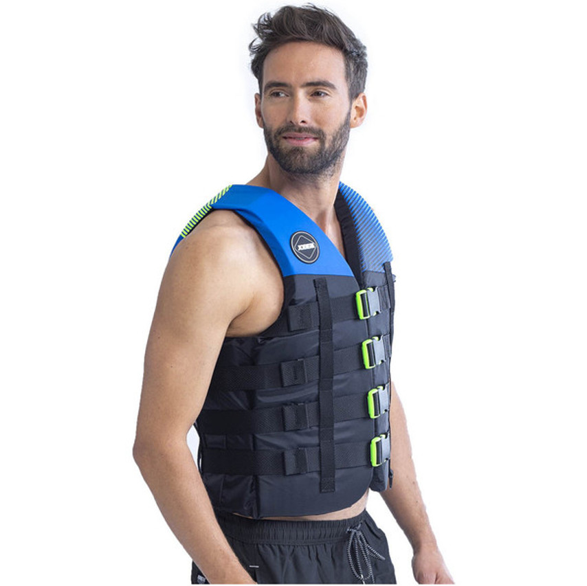 JOBE 4 BUCKLE IMPACT VEST BLACK