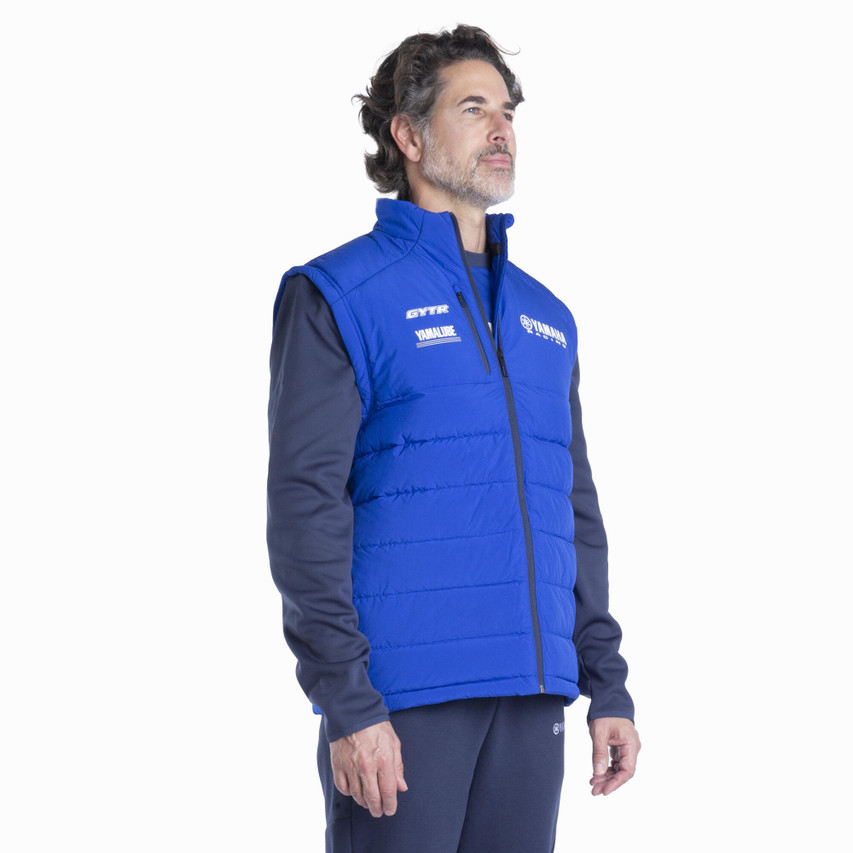 YAMAHA PADDOCK BLUE MENS HYBRID BAVLY JACKET