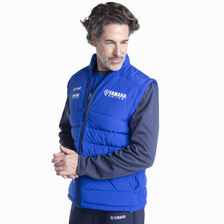 YAMAHA PADDOCK BLUE MENS HYBRID BAVLY JACKET