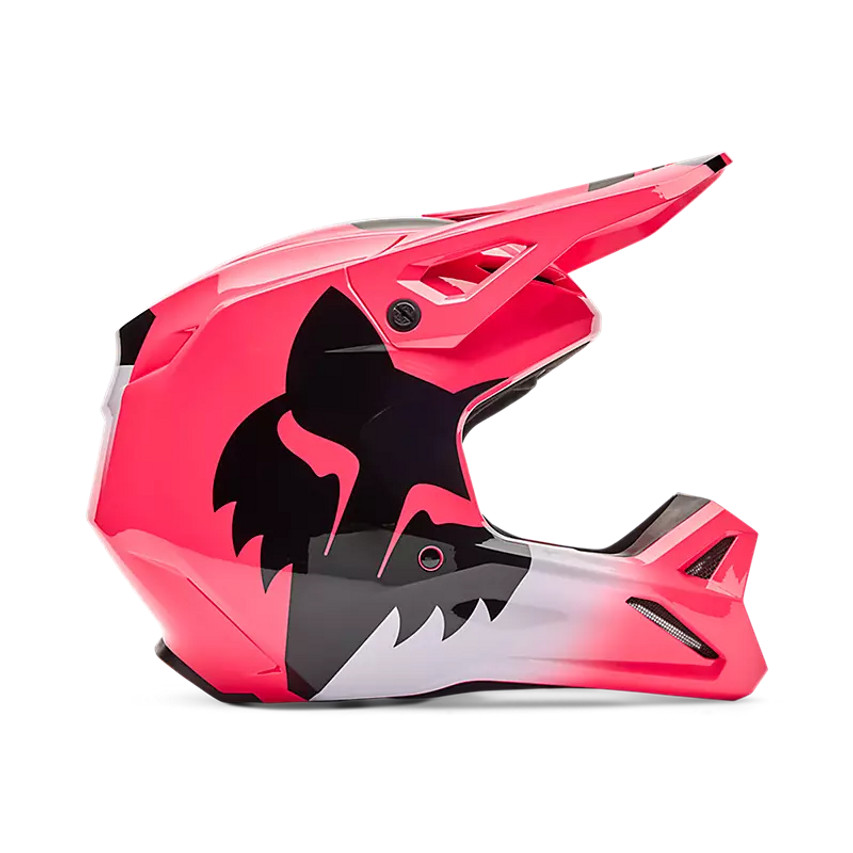 FOX V1 SHIELD HELMET PINK