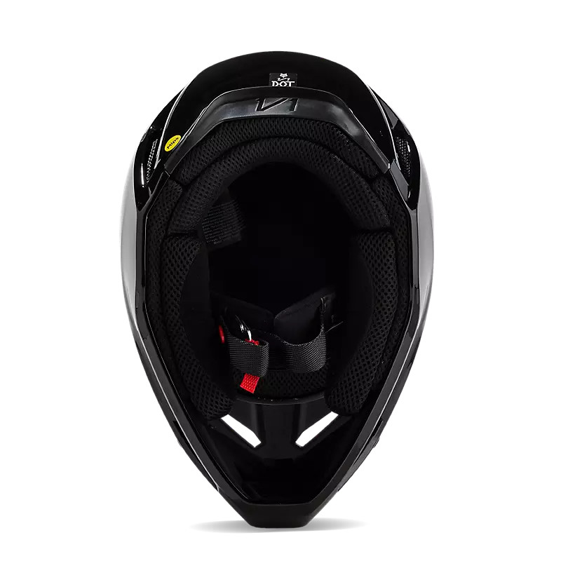 FOX V1 SOLID HELMET BLACK