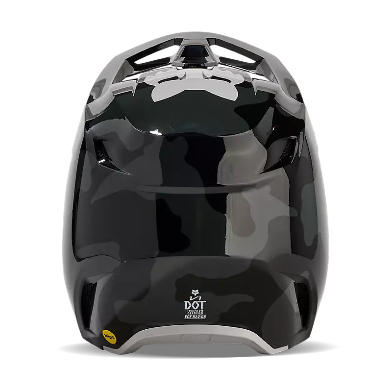 FOX V1 BNKR HELMET BLACK CAM