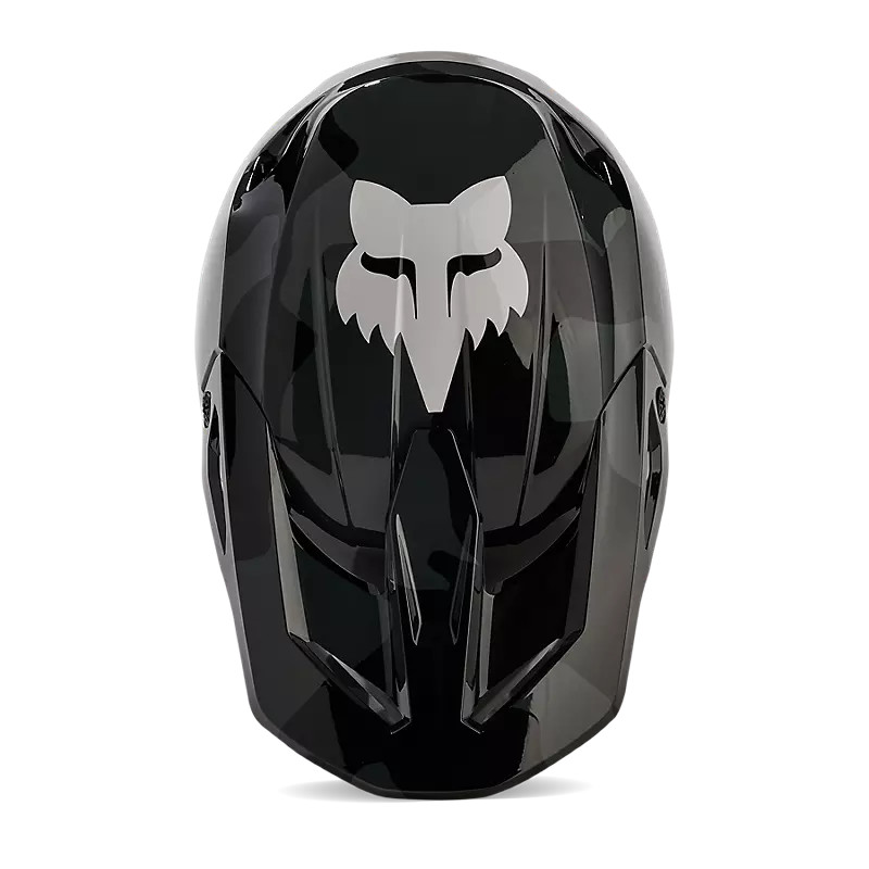 FOX V1 BNKR HELMET BLACK CAM