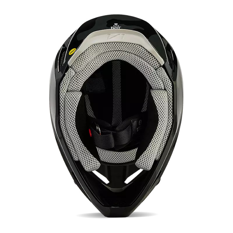 FOX V1 BNKR HELMET BLACK CAM