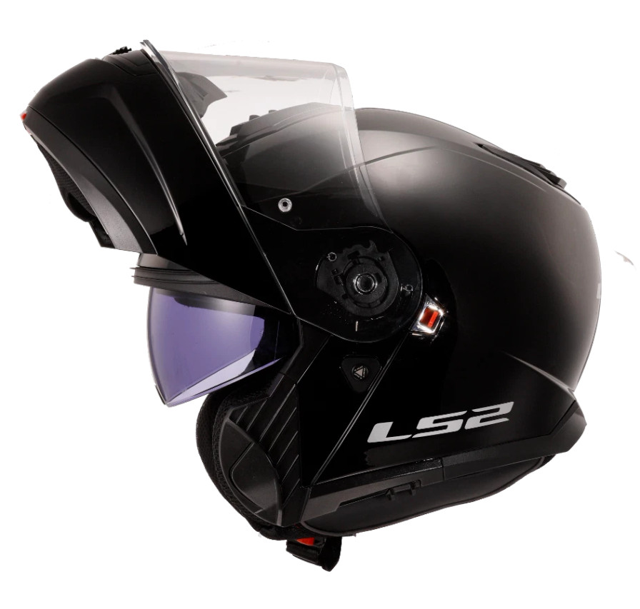 LS2 STROBE II HELMET GLOSS BLACK