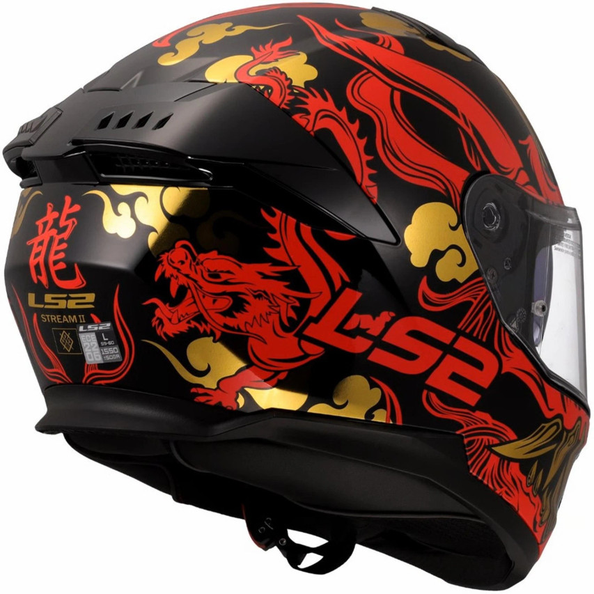 LS2 STREAM II DRAKO HELMET