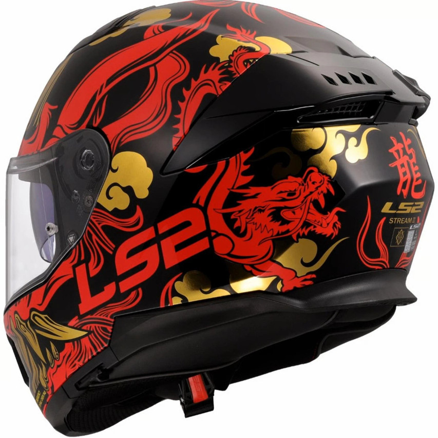 LS2 STREAM II DRAKO HELMET