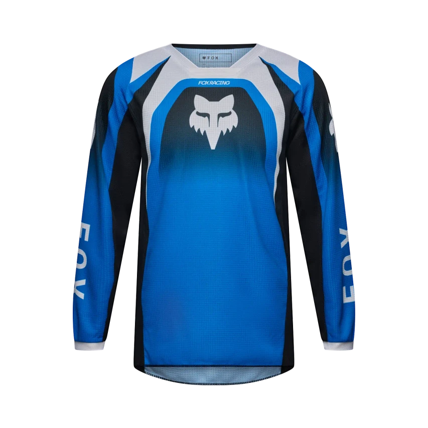 FOX YOUTH 180 FRAME JERSEY BLUE