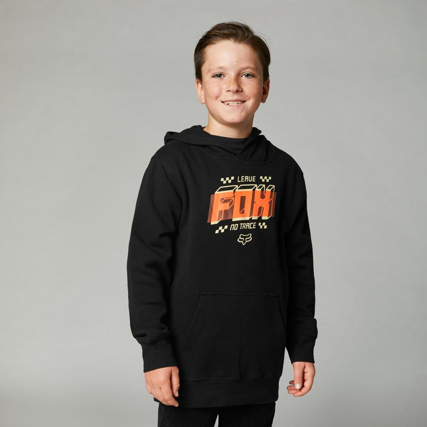 FOX YOUTH FULL STOP HOODIE BLACK