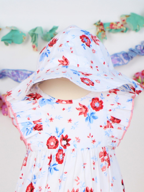 Petra Baby Sunhat - White