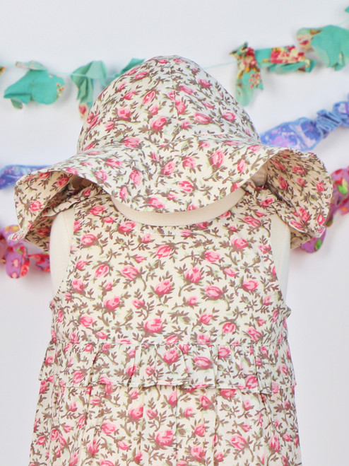 Rosebud Baby Sunhat - Ecru