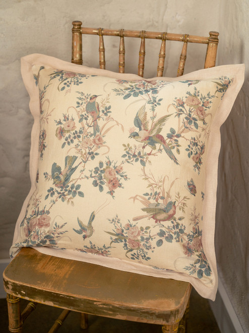 Vienna Linen Cushion Cover - Natural