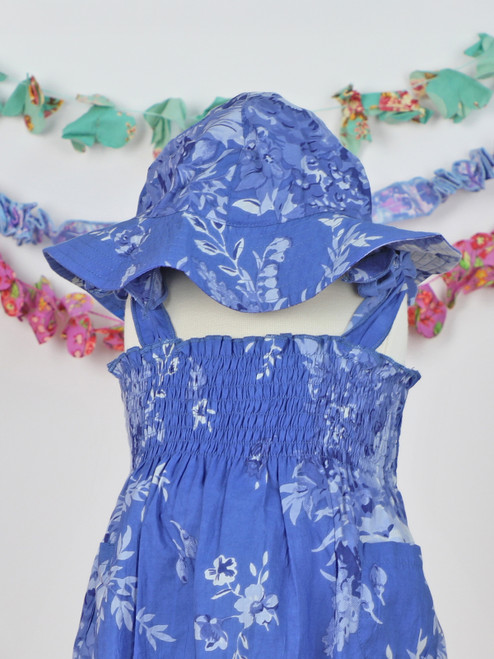 Avonlea Baby Sunhat - Blue