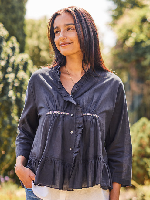 Moonlit Cover Up - Midnight Navy