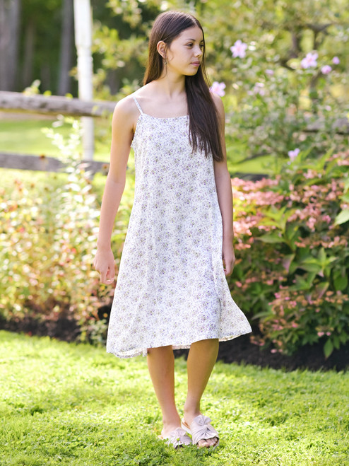 Brighton Young Adult Dress - White