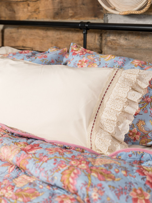 Cottage Dream Pillowcase Set of 2 - Mauve