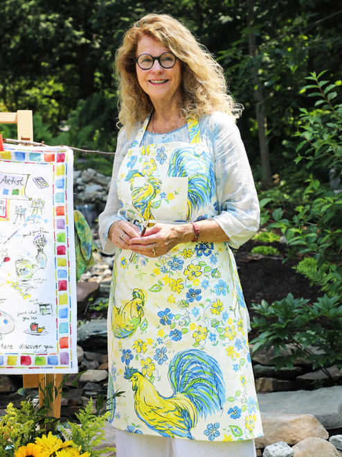 Rooster Chef Apron - Provence