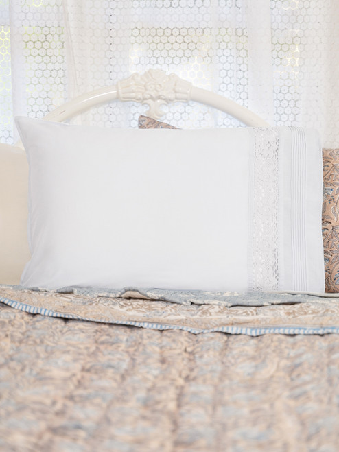 Evangeline Pillowcase Set of 2 - White