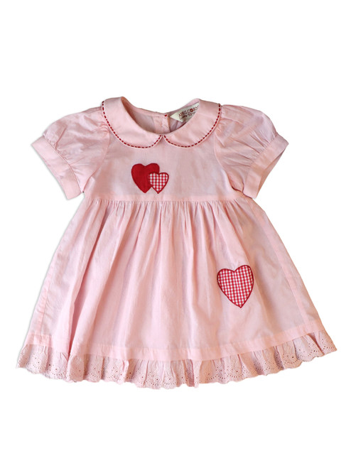 Sweetheart Baby Dress - Pink