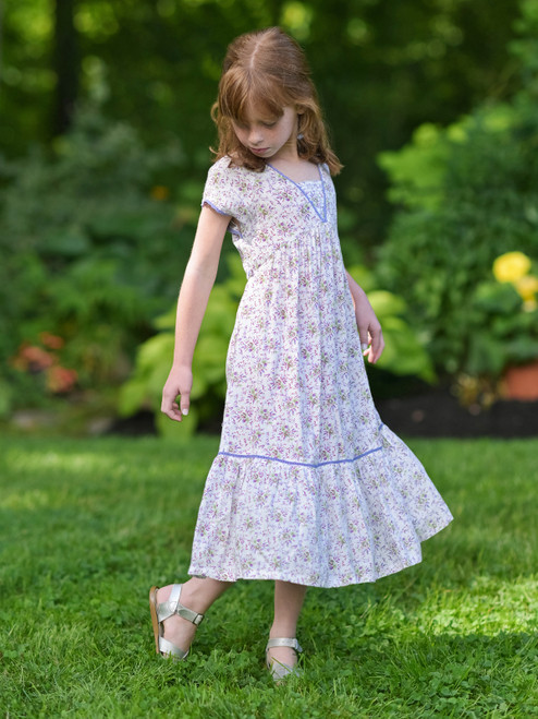Brighton Kids Dress - White
