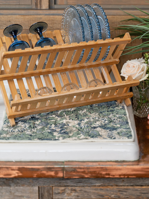 Autumn Gathering Drying Mat - Blue