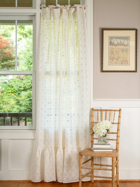 Katie Curtain - Ecru