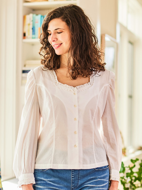 Ashley Blouse - White