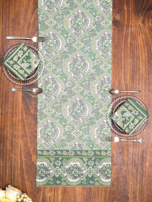 Timeless Tapestry Runner - Green