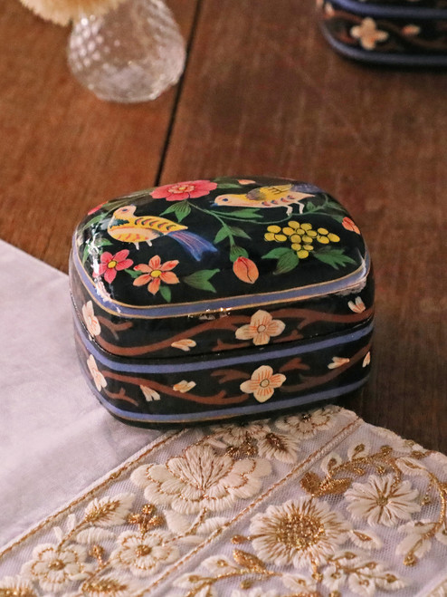 Darjeeling Trinket Box Medium - Black