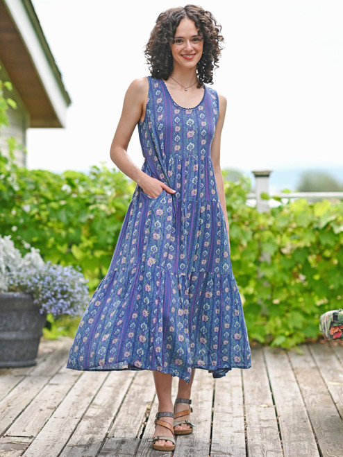 Chianti Dress - Blue