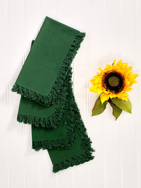 Essential Napkin Set of 4 - Dark Green