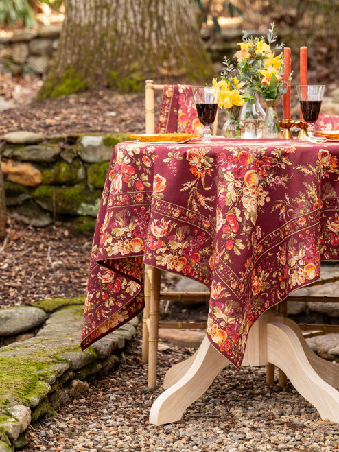 Bountiful Harvest Tablecloth - Cinnamon