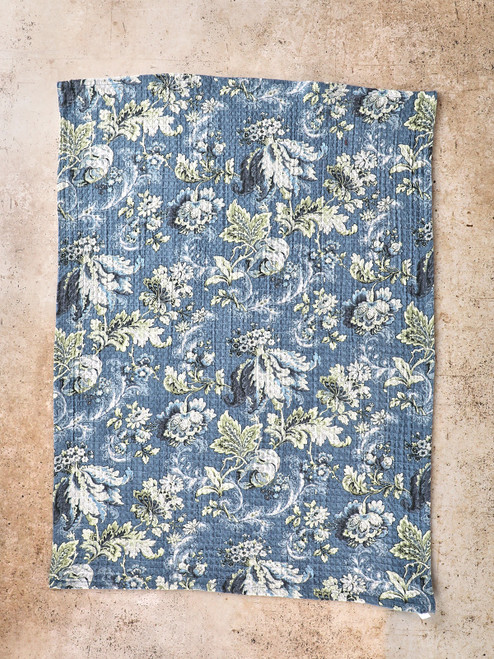 Sonnet Tea Towel Set of 2 - Smoke Blue